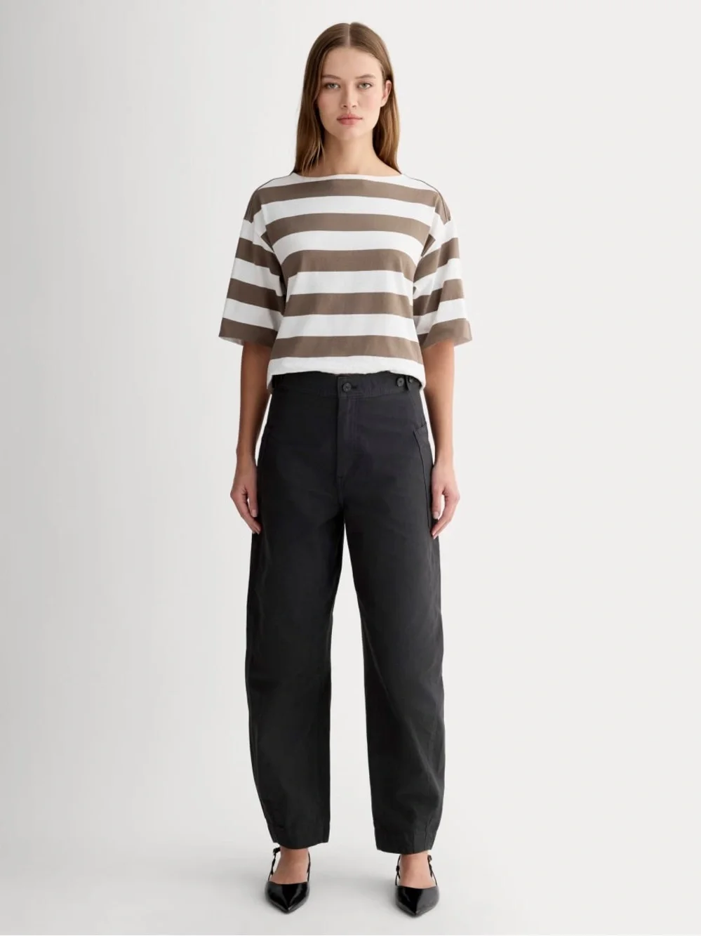 🖤EVERLANE THE FATIGUE BARREL PANTS IN BLACK 6